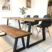 What To Look For In A Rustic Industrial Dining Table?