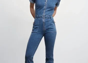 The Denim Jumpsuit Is Trending For Spring / Summer