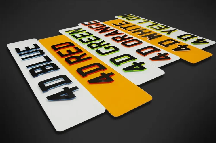 The Ultimate Guide to Road Legal 4D Number Plates
