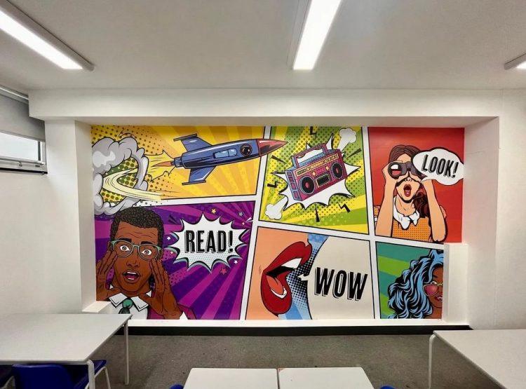 More Than Just Art: The Educational Benefits of School Wall Graphics
