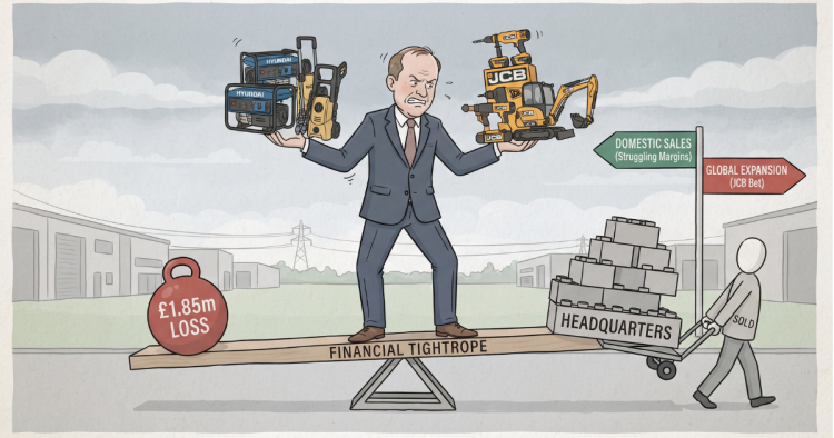 The Welsh Power Tool Empire with a £1.85m Loss, a Sold Headquarters and a Global Bet on JCB